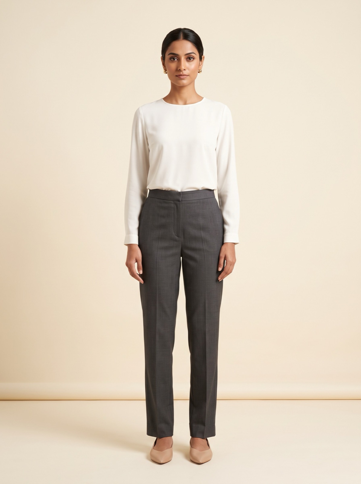 Nira Straight-Fit Trousers