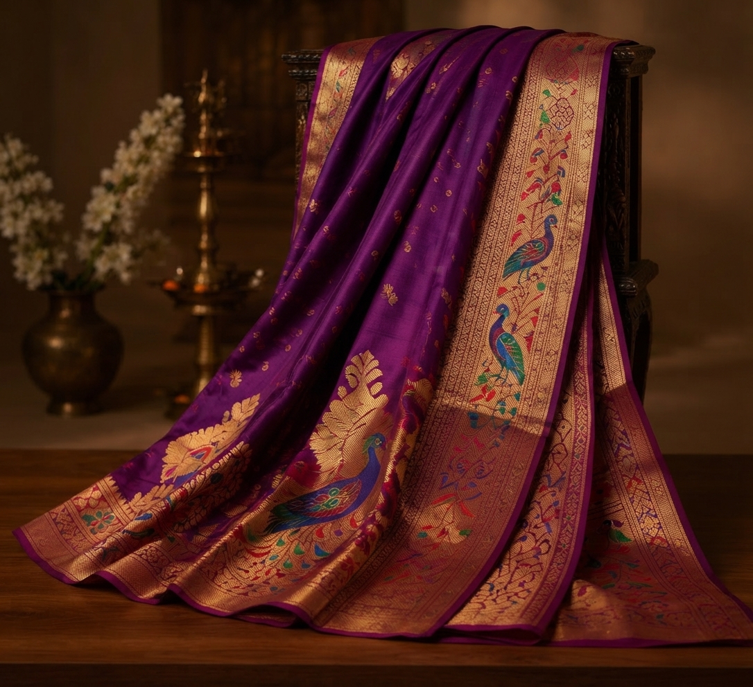 Meera Paithani Silk Saree